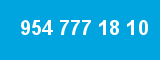 954 777 18 10 954 777 18 10